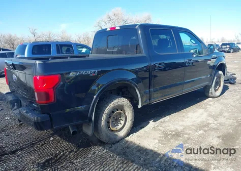 2019 Ford F-150 Lariat from USA, damaged, VIN 1FTEW1E4XKFD22053